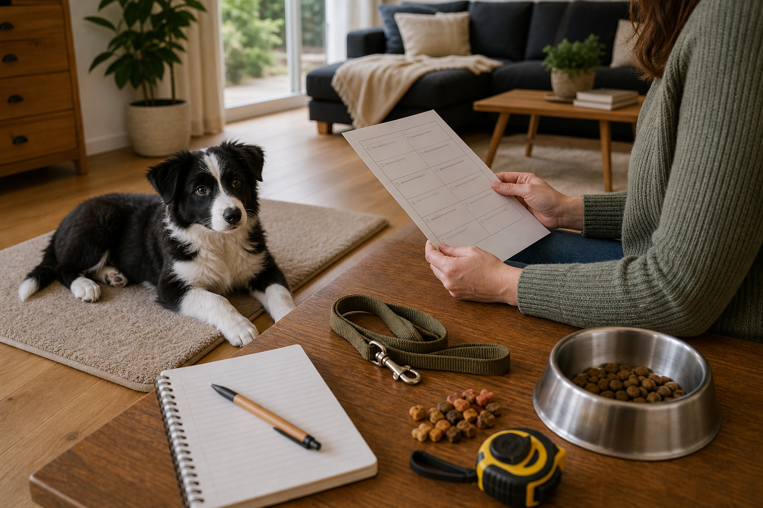 Border collie eigenaar rekent kosten en eerstejaarsbudget door
